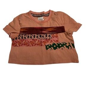 Urban Outfitters crop top Aztec/native/ desert or animal print women size SP